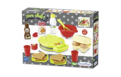 Backset mit Waffeleisen - 22 Teile