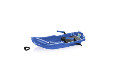 Luge Enfant Paw Patrol BIG Snow-Carver Bleu - Capacité 60 Kg, Résistant Au Froid -20°C - Pour 5-12 Ans, Fabrication Allemagne
