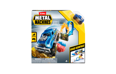Zuru Metal Machines Rennbahn - Road Rampage - ca. 2m