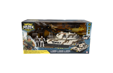 Besttoy - Soldier Force 10 - Spielset Tundra Patrouillenpanzer