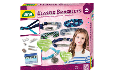 LENA - Elastic Bracelets - Armbänder Bastelset