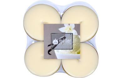 8 Maxi Duftlichte - Vanille