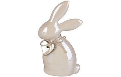 Dekohase - aus Keramik - 8,5 x 4,5 x 14 cm 