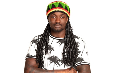 Faschingshut - Rasta - für Erwachsene