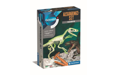 Galileo - Ausgrabungs-Set Velociraptor - Clementoni