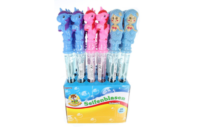 Besttoy - Seifenblasenstab - Einhorn oder Meerjungfrau - 1 Stück 