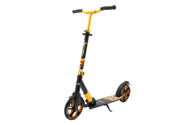 Alu Scooter - Muuwmi Deluxe - schwarz/orange