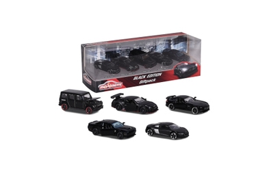 Majorette - Geschenkset Fahrzeuge - Black Edition