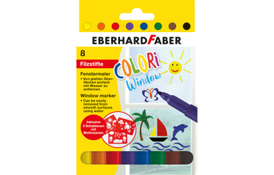 Eberhard Faber - Window Marker 8er Etui - COLORI 