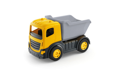 Kipper-LKW - gelb-grau-schwarz