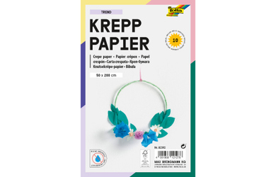 10 Krepppapier-Rollen TREND - 50 x 200 cm