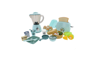 Besttoy - Küchengeräteset mit Zubehör - Mint/türkis