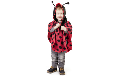 Kostüm - Marienkäfer - Cape für Kinder 