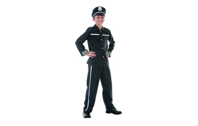 Kostüm - Polizist - 3-teilig - für Kinder - Größe 134/140