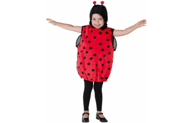 Kostüm - Kleiner Marienkäfer - für Kinder - Größe 110/116