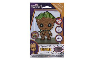Marvel Guardians of the Galaxy - Crystal Art Buddies - Steckfigur Groot