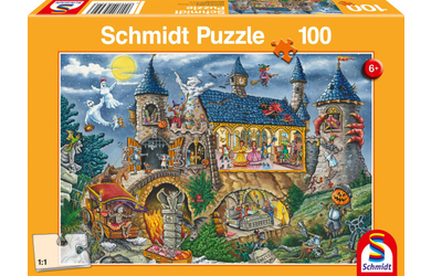 Puzzle - Geisterschloss - 100 Teile