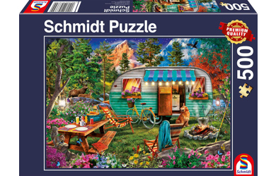 Puzzle - Camper Romantik - 500 Teile