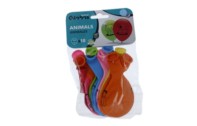 10 Luftballons - Tiere - ca. 30 cm