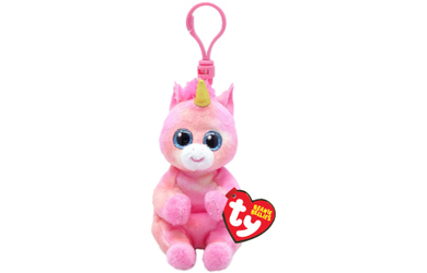 ty Beanie Bellie Clips - Schlüsselanhänger Einhorn Skylar - ca. 9,5 cm 
