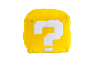 Super Mario - Mocchi Mocchi - Plüschkissen - Super Mario Fragezeichen - ca. 40 cm