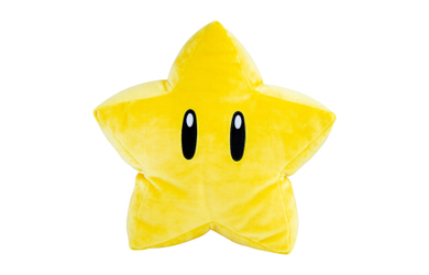 Super Mario - Mocchi Mocchi - Plüschkissen - Super Mario Stern - ca. 40 cm