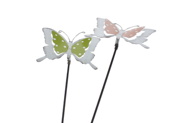 Pflanzenstecker - Schmetterling - groß - ca. 95 x 16,5 cm - 1 Stück