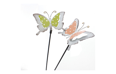 Pflanzenstecker - Schmetterling - klein - ca. 66  x 11,5 cm - 1 Stück