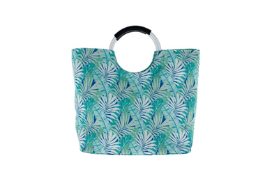 Kühlrucksack Shopping im Blätterdesign - ca. 52 x 20,5 x 35,5 cm