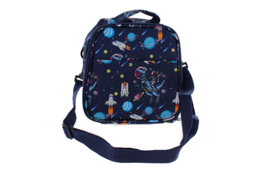 Kühltasche Lunch im Weltalldesign - ca. 19 x 13 x 19 cm