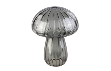 Dekopilz - schwarz transparent - ca. 8 x 13 cm 