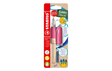 STABILO EASYbirdy Timber Füllhalter - für Linkshänder - rosa