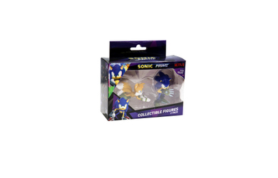 Sonic Prime - Sammelfiguren - 2er Pack - Sonic und Tails BCM