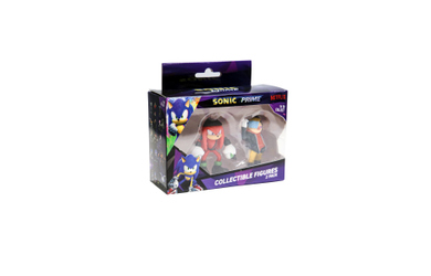 Sonic Prime - Sammelfiguren - 2er Pack - Knuckles NY und Dr. Don't