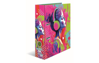 Motiv-Ordner A4 - breit - Music Girl
