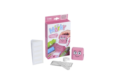 DIY Marky® - Textilstempel - Personalisierbarer Stempel - pink