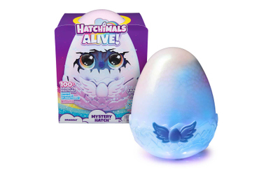 Hatchimals Alive! - Big Egg - Secret Hatch - Draggle - 1 Stück