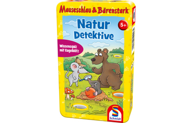 Mauseschlau & Bärenstark - Natur Detektive - Wissensquiz mit Kugelblitz