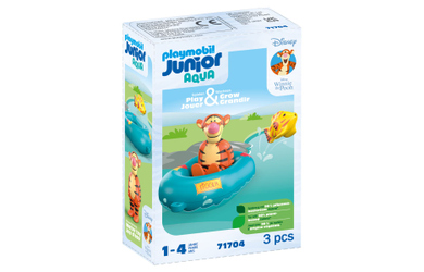 PLAYMOBIL®71704- Tiggers Schlauchbootfahrt - Playmobil Junior & Disney Aqua