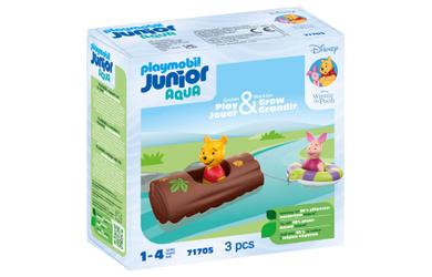 PLAYMOBIL®71705 - Winnie Puuhs & Ferkels Wasserabenteuer - Playmobil Junior & Disney Aqua