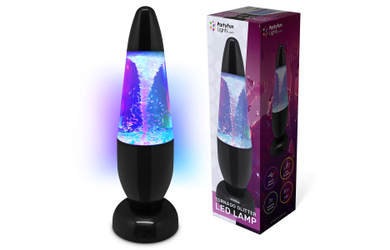 Glitzer-Lampe Tornado - LED - Farbwechsel