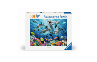 Puzzle - Delfine im Korallenriff - 500 Teile