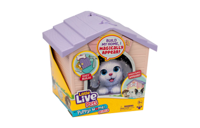 Little Live Pets - My Puppy's Home Mini - Spielset - pink