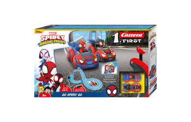 Carrera First - Spidey und seine Superfreunde - Rennbahn - Go Spidey Go