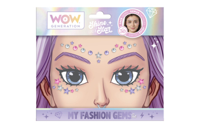 WOW Generation - Gesichtsschmuck - 1 Set