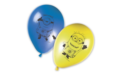 Minions - Latexballons - 8 Stück