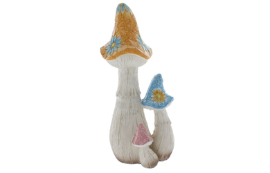 3er Pilz bunt - ca. 23 x 20 x 50 cm 