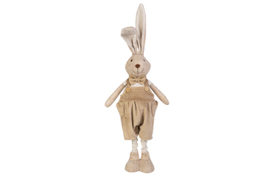 Hase stehend braun - ca. 22 x 11 x 46-60 cm