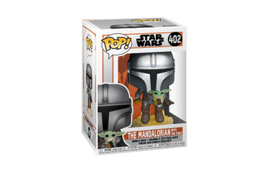Funko POP! - Star Wars Sammelfigur - The Mandalorian with the child
