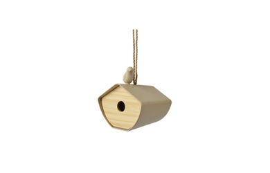 Vogelhaus - Holz - ca. 16,1 x 14,5 x 12 cm - 1 Stück